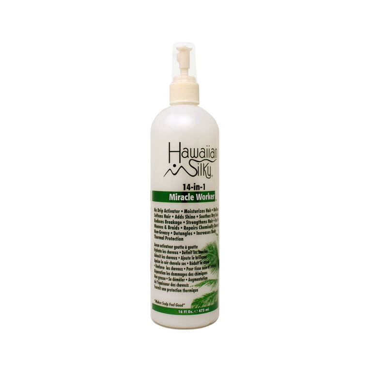 Hawaiian Silky Miracle Worker 14-in-1 Spray, 16 fl oz - Walmart.com