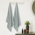 thumbnail image 4 of REGALWOVEN Striped 2-Piece Bath Towels Cotton Set, Soft Absorbent Quickdry & Lightweight Towels for Bathroom Grey 28' x 56', 4 of 8