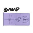 thumbnail image 2 of LOVIVER Jump Rope Mat Unisex Shockproof Non Slip with Carrying Strap Yoga Mat for Indoor Violet, 2 of 8