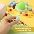 thumbnail image 2 of 1inch Pom Poms for Crafts, 200pcs Small Pompoms for Crafts Mini Puff Balls Bulk High Elasticity Fuzzy Balls for Hats Christmas Art DIY, 2 of 6