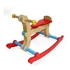 2-in-1 Rocking Horse and Toddler Trike, Red/Blue