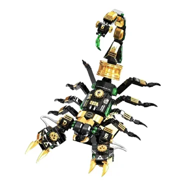 Honchoes Mechanical Scorpion Building Block Set Compatible with Lego Animal Home Decor for Adults