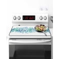 thumbnail image 2 of Stove Top Covers for Electric Stove, Teal Blue Eucalyptus Leaves Kitchen Glass Ceramic Electric Cooktop Covers 28.5''x20.5'', Spring Summer Botanical Floral HeatResistant Oven/Countertop Protector, 2 of 3
