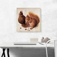 thumbnail image 2 of ARTCANVAS Squirrels 1512 Canvas Art Print by Albrecht Durer - Size: 18" x 18" (0.75" Deep), 2 of 9