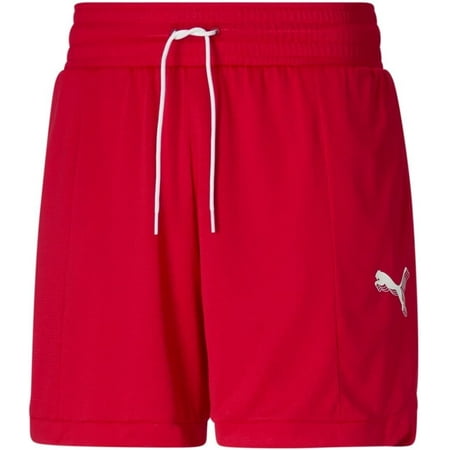 PUMA - Womens Foundation Short, Color High Risk Red, Size: S