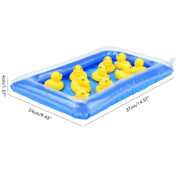 Inflatable Pool Fishing Game With Ducks For Fun And Educational