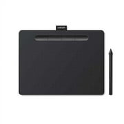 Wacom Pen Tablet Wacom Intuos Medium with Basic Drawing Software Black Compatible with Android Data CTL-6100/K1