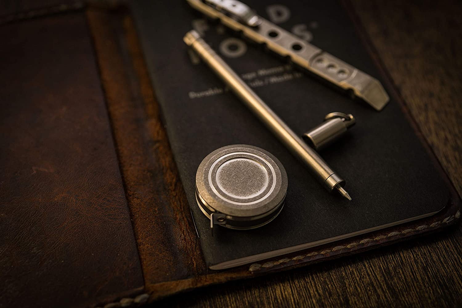 Ti-Tape Titanium Tape Measure (Stonewashed Finish)