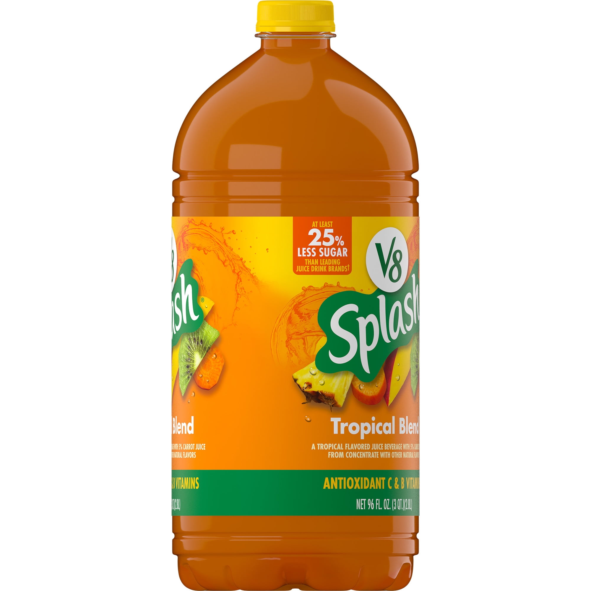 Splash Tropical Blend Juice Drink, 16 oz Bottle, 12/Carton, Ships in 1-3 Business Days Splash Tropical Blend Juice Drink, 16 oz Bottle, 12/Carton, Ships in 1-3 Business Days