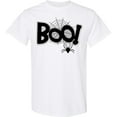 thumbnail image 3 of Inktastic Halloween Boo with Spider and Web in Black T-Shirt, 3 of 5