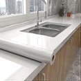 thumbnail image 1 of Shiny White Wallpaper Peel And Stick Wallpaper Glossy Self Adhesive Removable Wallpaper,23.6" X 236"waterproof, 1 of 3