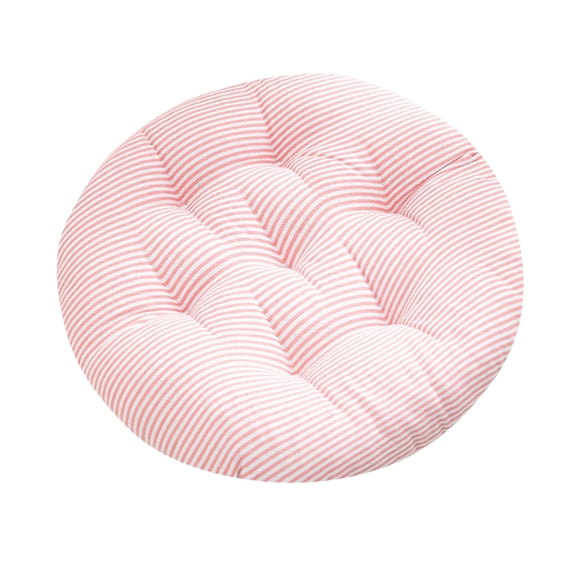 LAMIRO Round Outdoor Chair Cushions,Waterproof Memory Foam Patio Furniture Cushions (Pink)