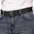 thumbnail image 6 of WHIPPY Nylon Belt for Men, Web Work Belt with Heavy Quick Release Buckle, Black, 6 of 7