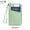 Light Green, variant on New RFID anti-magnetic wallet with zipper, passport bag, document bag, ticket storage bag, multifunctional passport wallet