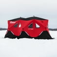 thumbnail image 2 of Eskimo FatFish™ Pop-up Hub-Style Portable Ice Fishing Shelter, 109 Square Feet of Fishable Area, 7-9 Person Capacity, FF9416i, 2 of 3