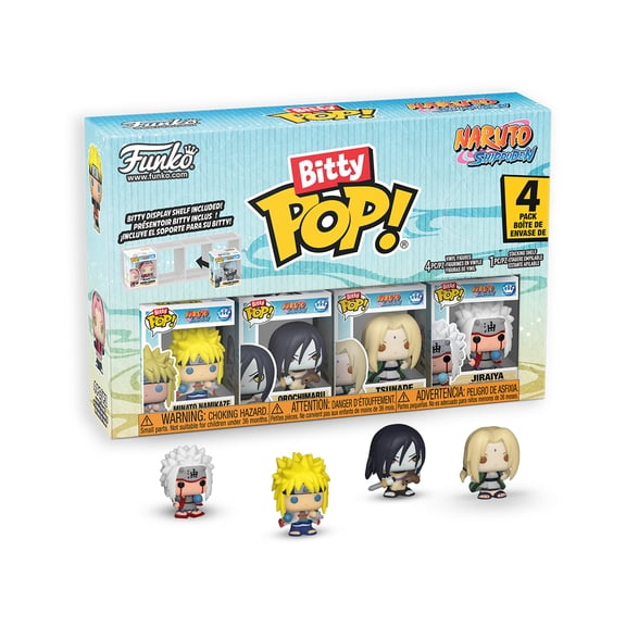 Funko Bitty POP 4-Pack: Naruto Shippuden - Team 2 Collectible Vinyl Figure