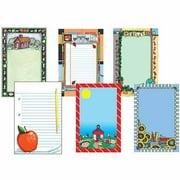 School Smart General Notepads, 50 Sheets, Set of 6