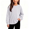 thumbnail image 2 of Auroural Toddler Girls Sweatshirts 4T-5T Boys And Girls Sweatshirt Kids Boys Girls Fashion Long Sleeved Casual Sports Hoodie Pullover Top Boys Sweatshirt And Girls Clothes, 2 of 7