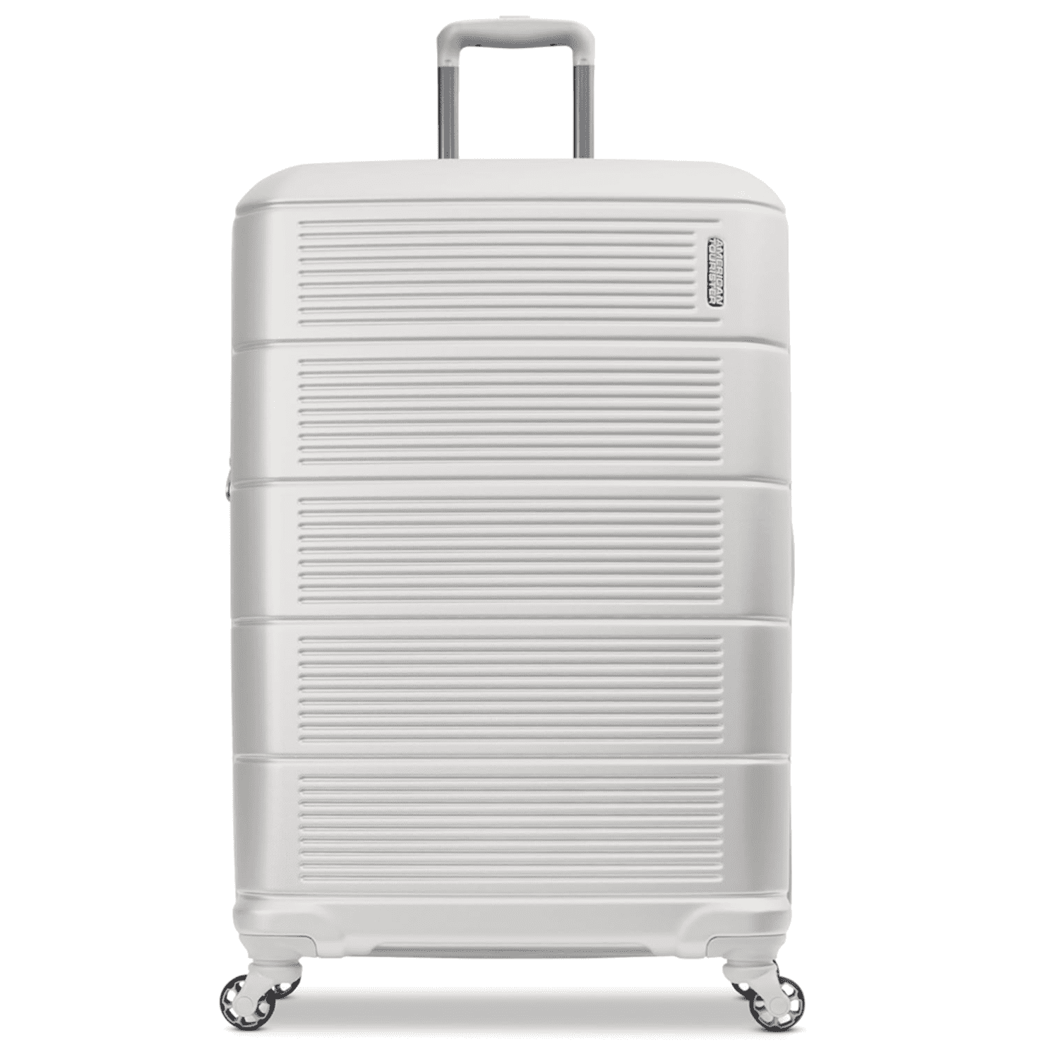 American Tourister Stratum 2.0 Expandable Hardside Luggage with Spinner Wheels, White (3-Piece Set)
