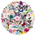thumbnail image 3 of 100 Pvc Mariposa Sticker Impermeable Para Auto,moto,portátil Zefei Wu 9024735050810, 3 of 5