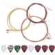 thumbnail image 4 of Juego de Cuerdas Para guitarra Acústica ANGGREK Peso Ligero, 4 of 8