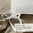 thumbnail image 6 of Regency Heights Full Duvet Cover Set, Soft Washed Pleated Duvet Cover Full, 3-Piece Bedding Set with Pillow Shams, Khaki, 6 of 11