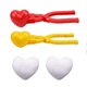 thumbnail image 1 of Juguetes Para Hacer Bolas De Nieve En Forma De Corazón, Clip Para Hacer Bolas De Nieve Al Aire Libre, Clip Para Bolas De Nieve, Molde Para Arena Y Nieve Para Niños 2 Uds. Vogacara OD014106-00, 1 of 6