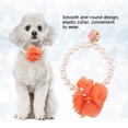 thumbnail image 2 of OTVIAP Dog Pet Pearl Flower Collar Elastic Necklace for Puppy Collar Jewelry Accessory, Pet Pearl Collar, Pet Pearl Necklace, 2 of 8