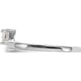 thumbnail image 4 of 14K White Gold Diamond Wrap (Size 7) Made In India rm3066b-050-waa, 4 of 6