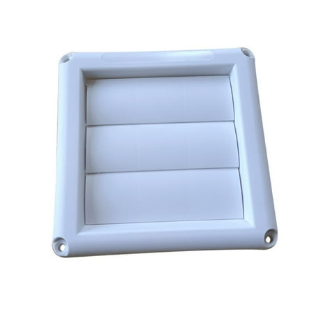 

4-6 Inch Ventilation Cover Exterior Wall Ventilation Grille White Pipe Vent