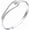 Style 02, variant on 925 Sterling Silver Bangles for Women, Handmade Adjustable Open Cuff Bracelet, Stackable Wrap Bangle Festival Jewelry Gift