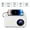 White, variant on 1080p Hd Portable Projector, Home Theaters, Movie Projector for Outdoor Use, Smart Home, Overhead Projectors, Wall Projectors, Connect to HdMI/USB/Audio Interface, Indoor &Outdoor Entertainment