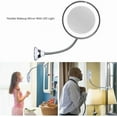 thumbnail image 3 of Flexible 10x Magnifying Mirror Suction Cup ,Upgraded Bathroom Vanity Mirror with Lights, Portable Cordless Travel and Home Bathroom Vanity Mirror (Battery Operated), 3 of 8