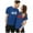 Blue, variant on Same Gender Valentine's Day Special Meaning Printed T Shirt Valentine's Day Stripes Tee Women Long Sleeve T Shirt Womens Neck Tops Short Sleeve Shirts for Women Neck Tops for Women Womens Summer Tees