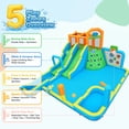thumbnail image 5 of Adnoom Giant Inflatable Water Slide Park for Adults Big Kids 5+, 11in1 Outdoor Inflatable Pool Water Slide with 950w Blower, Backyard Bouncy Castle Large Splash Pool&Deep Pool, 5 of 13