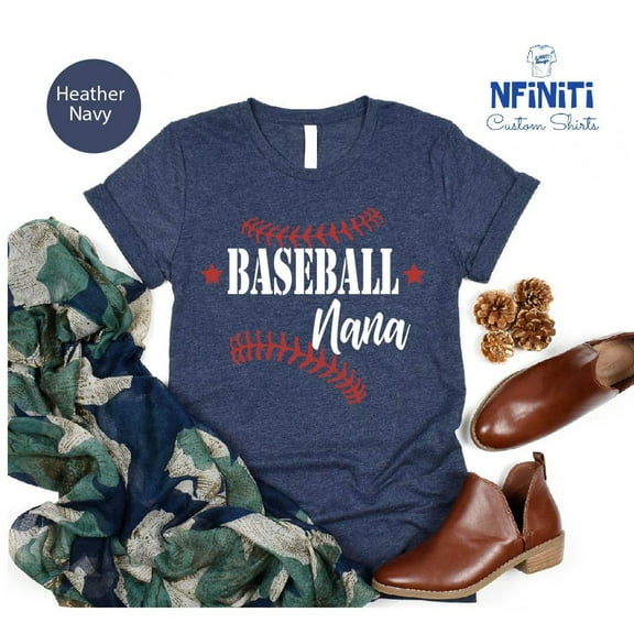 Baseball Nana Shirt: Game Day Grandma Tee All Size S-5Xl