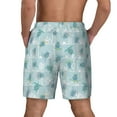 thumbnail image 4 of Haiem Sea Turtle Mens Swim Trunks with Compression Liner 2 in 1 Swimming Shorts Stretch Swimwear Quick Dry,Board Shorts-3X-Large, 4 of 9