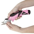 thumbnail image 3 of Cordless Power Scissors With Two Blades - Leather, Carpet and Cardboard Cutter- 3.6V NiCad Lithium Ion Rechargeable Battery By Stalwart Pink, 3 of 4