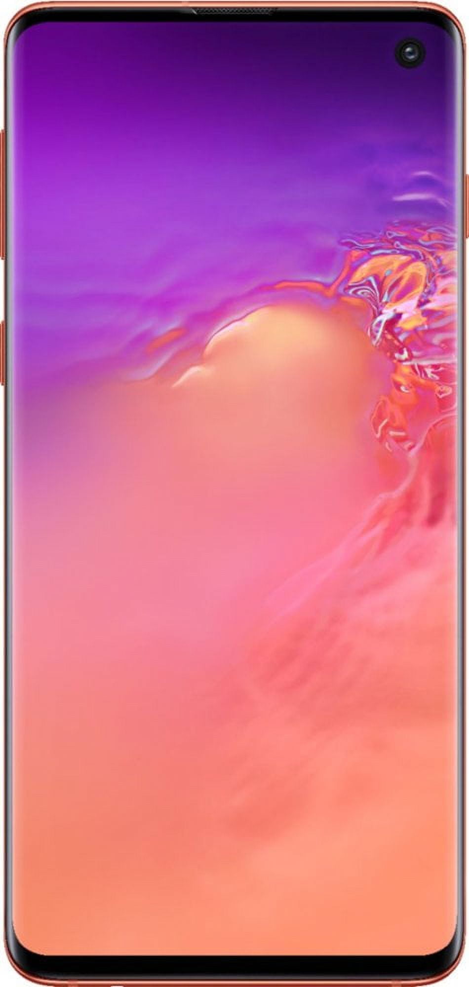 Restored Samsung GALAXY S10 SM-G973U1 128GB Pink (US Model