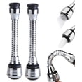 thumbnail image 1 of 2 Pieces 360 Degree Kitchen Filter Faucet Shower Extension Kitchen Sink Faucet Shower Head, 1 of 5
