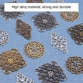 thumbnail image 5 of 1 Box Tibetan Style Alloy Filigree Joiners Links Mixed Color 10.8x7.4x1.8cm 40pcs/box, 5 of 9