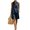 Navy, variant on Guieoi Matching Tank and Shorts Set Summer Loose-Fit Casual Cotton-Linen Collared Sleeveless Half-Button Outfit Green XXL