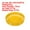 Yellow, variant on Uxcell 86mm Wide Mouth Plastic Mason Jar Lids with Silicone Sealing Ring, Orange 1Set/10 Pack