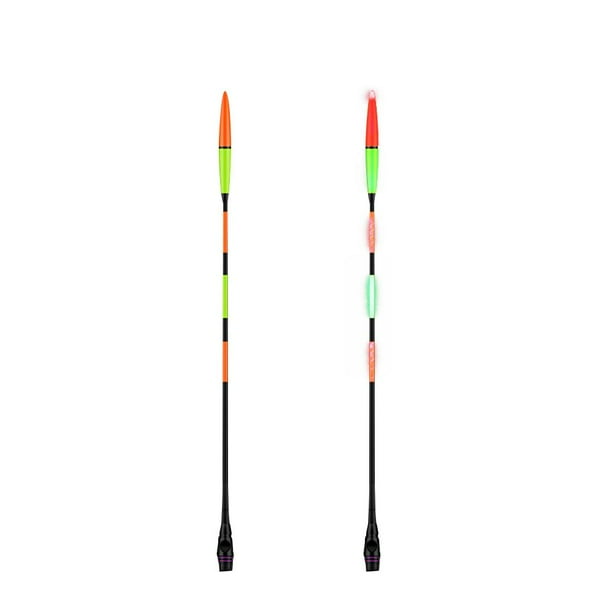 DQrwqpou Flotador Pesca Eléctrico Nocturna Luminoso Aparejos Pesca Electrónicos (4)
