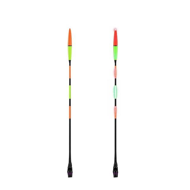 Pesca Flotador de pesca eléctrico Luz nocturna Luminoso Aparejos de pesca electrónicos (4) Hugtrwg Para estrenar