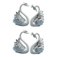 thumbnail image 1 of 4 Piezas de Figuras de Adornos de Cisne, Decoración de Pastel de Cisne, Decoración de Figuras de Coche, Decoración de Navidad para Bodas Hogar B, 1 of 5