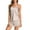Beige, variant on Satin Pajama Set for Women 2 Piece Cami Top Short Sets for Women Lounge Sets Womens Pjs