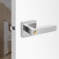 thumbnail image 5 of Lefu Lock Lever Door Handle Set External Door Lock Set Square Privacy Door Lever, 5 of 5