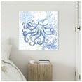thumbnail image 7 of Amanti Art Coastal Sketchbook Octopus Framed Canvas Wall Art Print, 7 of 7