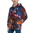 thumbnail image 5 of Youth Cartoon Hoodie Fashion Long Sleeve Kids Pullover Coat Casual Hoody Hooded Sweatshirts for Boys Girls, 5 of 8